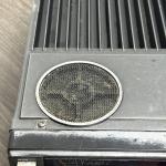 Vintage Yaesu FT-757GX Ham Radio Transceiver W/ Microphone For Parts Or Repair