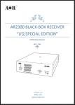 AOR AR2300 Black-Box Receiver I/Q Special Edition Manual: 60 Page, Color, Guide