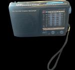 Vintage 9 Band FM/AM/SW World Receiver Radio ~ Tested & Works