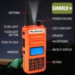 Rugged GMR2 GMRS/FRS Handheld Radio - Safety Orange