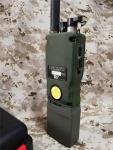 US Ship TCA PRC 152A UV Radio Handset 15W Handheld Aluminum Case Walkie Talkie