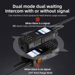 KSUN 4G Network Lifetime Free Global POC Radios PTT with Pre-Paid SIM Card Walkie Talkies Unlimited Range, Handheld UHF Dual Mode, Gifts for Family Bus Drivers, Camping KSUN CT58 (2 Pack)