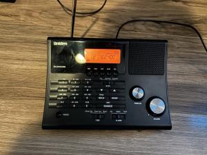 Uniden BC365CRS 500 Channel Alarm Clock Radio Scanner