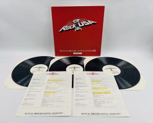 ROCK USA Radio Show Dec 3 1983 3-LP Box Set Mutual Broadcasting w/ Cue Sheets