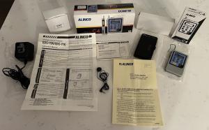 RARE! Alinco DJ-C4 UHF FM (440MHz) Credit Card Transceiver! All Original! HAM