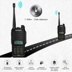 4X 18W BAOFENG UV9R PLUS IP67 UHF/VHF WALKIE TALKIE TWO WAY HAM RADIO+FREE CABLE