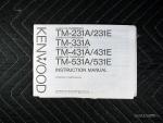 Genuine Kenwood TM-231A / TM-331A / TM-431A / TM-531A Instruction Manual