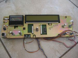 Icom IC-736 DISPLAY/LOGIC unit in Very Nice shape working as it should