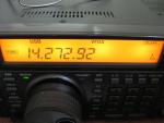 Icom IC-736 DISPLAY/LOGIC unit in Very Nice shape working as it should