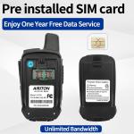 Unlimited Range Walkie Talkies - 5000 Miles POC Two Way Radio with Headset