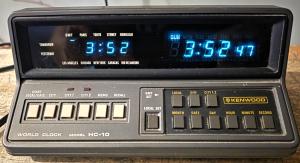 Kenwood HC-10 World Clock Digital C MY OTHER HAM RADIO iCOM Yaesu Elecraft Drake