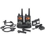 Midland T290VP4 High Powered GMRS Two Way Radios - 6 Pack Bundle w/Headsets & Chargers