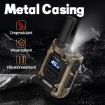 AI-G7 Long Range Walkie Talkies - 4G Nationwide 5000 Miles POC Radio (2 Pack)