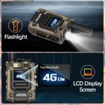 AI-G7 Long Range Walkie Talkies - 4G Nationwide 5000 Miles POC Radio (2 Pack)