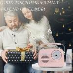Portable Radio AM FM Shortwave Vintage Radio, Great Reception Receiver Bluetooth