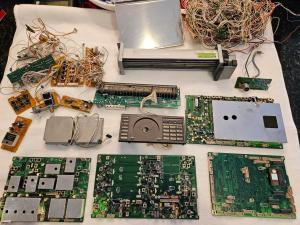 Yaesu FT-1000D HF Transceiver Parts, boards and wires for Repair or Restoration