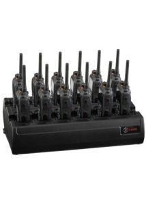 Twelve Bay Rapid Desk Charger for Kenwood ProTalk TK-3402UK Rechargeable Two Way Radio (Built-in Power Supply)