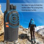 6Pc Baofeng BF-888S UHF Transceiver CTCSS Two-way Radio 16Channels Walkie Talkie