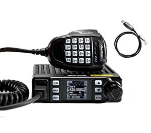 AnyTone AT-779UV Mini Size Dual Band Transceiver Mobile Radio VHF/UHF 2 Way Radio Car Tranceiver