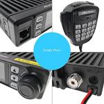 AnyTone AT-779UV Mini Size Dual Band Transceiver Mobile Radio VHF/UHF 2 Way Radio Car Tranceiver