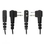 Arrowmax 10 Packs APM350-M1 Waterproof IP56 Waterproof Plus Size Shoulder Speaker Microphone Compatible with Motorola CP200D CP100D R2 DEP450 BPR40D CP200 CP185 BPR40 Yaesu FT-65 FT-25 FT-4X/V