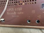 Vintage Burns Super 6350 Radio # FM-LW-MW-SW Hamburg Germany