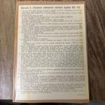  Case Military Radio Czech Rf-10 Manpak 6m 44-53.99mhz Transceiver incomplete 