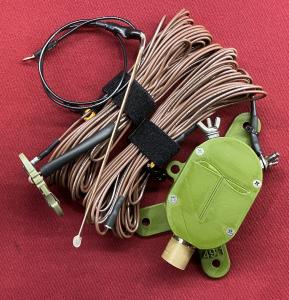 100W No-Tune EFHW End-Fed Half-Wave Antenna 40-10m, Portable Ham Radio