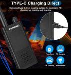 2x Baofeng T26 Handheld Mini Walkie Talkies Long Range Two-way Radio Type C USB