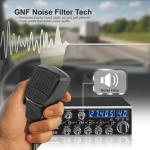 Texas Ranger TRE-2639 40 Channel AM CB Radio for Truckers – Metal-Reinforced Front Panel, Large Multi-Function Meter, GNF Noise Filter, Variable Power, Talkback & SWR Protection, Quick CH19