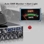 Texas Ranger TRE-2639 40 Channel AM CB Radio for Truckers – Metal-Reinforced Front Panel, Large Multi-Function Meter, GNF Noise Filter, Variable Power, Talkback & SWR Protection, Quick CH19