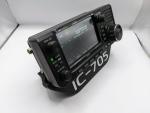 Nifty Angled Desk Stand for Icom IC-705 QRP Radio Transceiver w/FRONT FACE COVER
