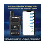 TIDRADIO TD-M15 Rapid Global Walkie Talkies 5000 Mile Long Range Poc radios, ...