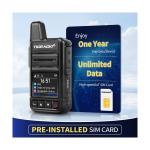 TIDRADIO TD-M15 Rapid Global Walkie Talkies 5000 Mile Long Range Poc radios, ...