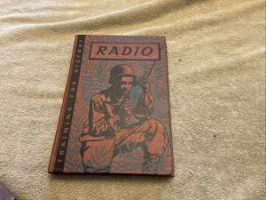 Radio Military Book Training For Victory WW2 communication wartime Hardback