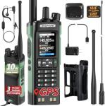 Baofeng UV-32 GPS Walkie Talkie 10W Bluetooth Programming Multi Band +Accessorie