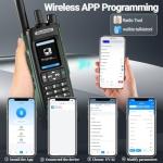 Baofeng UV-32 GPS Walkie Talkie 10W Bluetooth Programming Multi Band +Accessorie