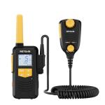 Retevis EZtalk 2S GMRS Radio - Walkie Talkie Long Range with Controllable Mic, 1800mAh Low Temperature Battery, Rugged IP67 Waterproof Radio, NOAA Weather Alert, Compact Radio for Skiing, Snowboarding