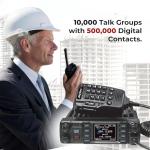 Anytone AT-D578UVIII Plus DMR Tri-Band Amateur Mobile Radio