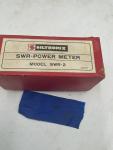 Vintage SILTRONIX SWR Power Meter Model SWR-2 CB Radio Ham Radio