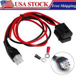 6-pin DC Power Cord Cable for Yaesu/Icom/Kenwood/Alinco DX77 DX70T DX70TH Radios