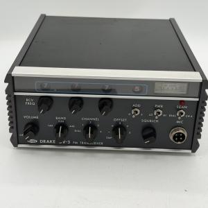 Drake UV-3 FM Transceiver Vintage Ham Radio VHF UHF - Untested Without Cords