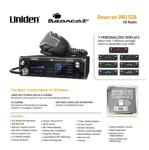 Uniden BEARCAT980 40-Channel SSB CB Radio with 7-Color Digital Display