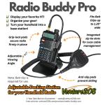 Radio Buddy Pro – Docking Station for Your Handheld Ham Radio