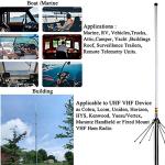Dual Band 2m 70cm Ham Radio Antenna, VHF UHF 2 Meter 70 cm Antennas with 10meters PL259/ UHF/ SO239 Cable for Two-Way Amateur Ham Radio