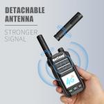 Lifetime Free - Unlimited Range Rapid Global Walkie Talkies, 4G LTE POC Worldwide Nationwide Radio with 10000+ Mile Coverage for Team Communication (5 Pack with Pre-Installed SIM)