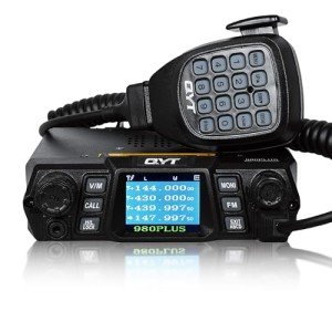 KT-980Plus Mobile Radio 50W Dual Band Car Walkie Talkie 75W High Power Transceiver VHF/UHF 144-148/420-450MHz Two Way Radio