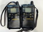 Lot of 2x Alinco DJ-S46 Classic 90's UHF FM Transceiver Family Radio