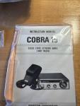 Vintage Cobra 19 2-Way CB Radio W/Microphone. New! 12VDC 23 Channels