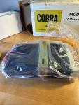 Vintage Cobra 19 2-Way CB Radio W/Microphone. New! 12VDC 23 Channels